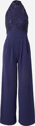 Tuta jumpsuit 'Skyla' di Skirt & Stiletto in blu: frontale