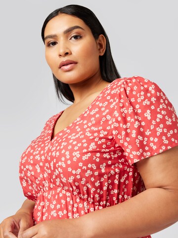 Guido Maria Kretschmer Curvy Kleid 'Malina' in Rot