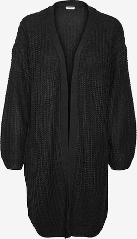 Noisy may Knit Cardigan 'CHARLIE' in Black: front