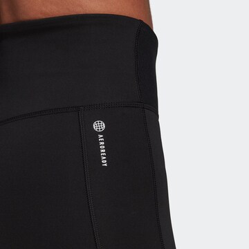 ADIDAS SPORTSWEAR Flared Workout Pants in Black