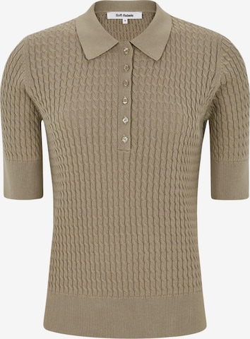 Soft Rebels Neulepaita ' SRBeth ' värissä beige: etupuoli