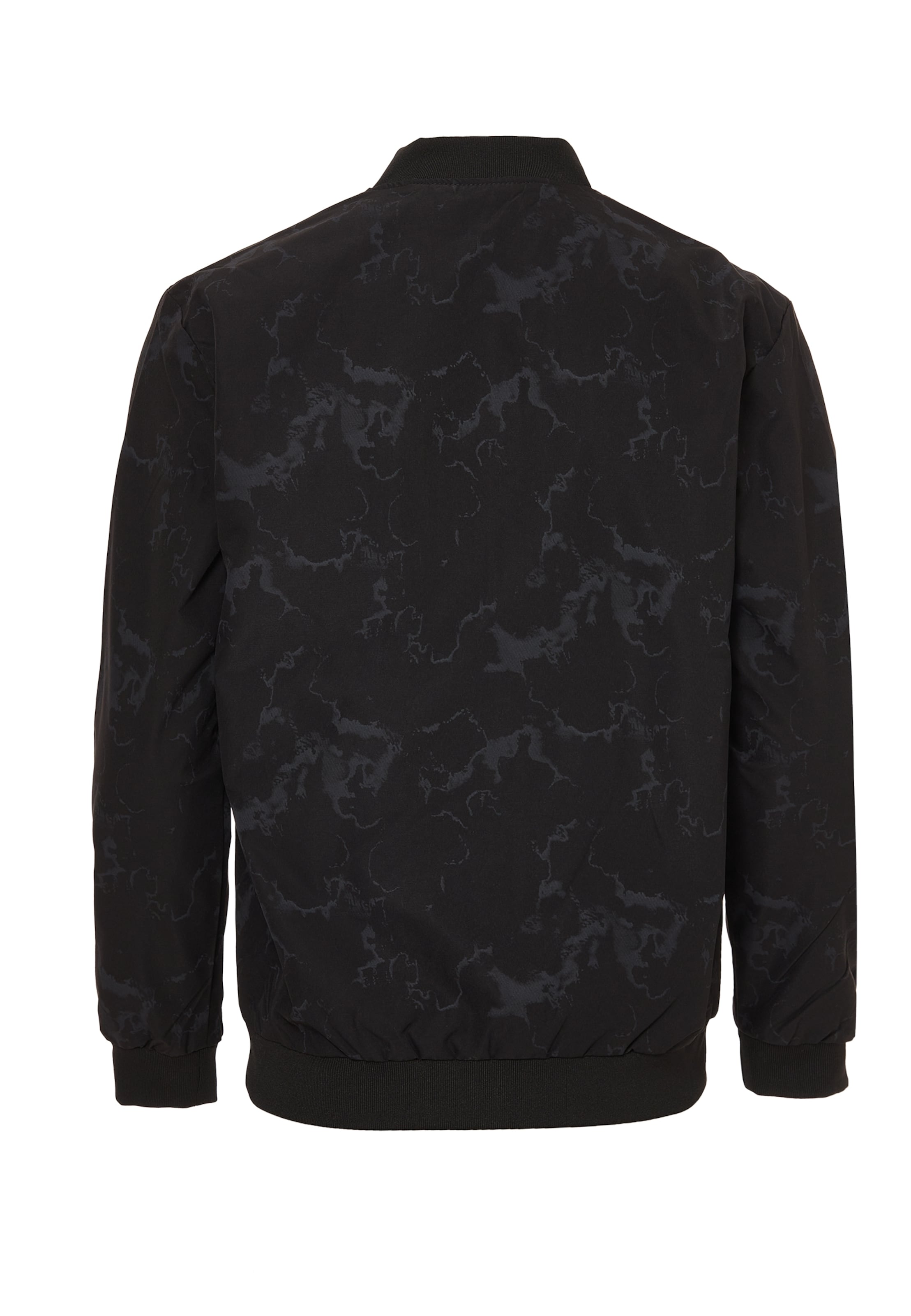 HOMEBASE Φθινοπωρινό και ανοιξιάτικο μπουφάν σε μαύρο