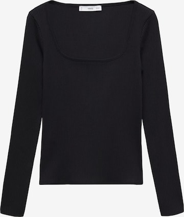 MANGO Shirt 'CORA' in Schwarz: predná strana