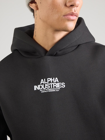 ALPHA INDUSTRIES Majica 'Scorpion Cyborg' | črna barva