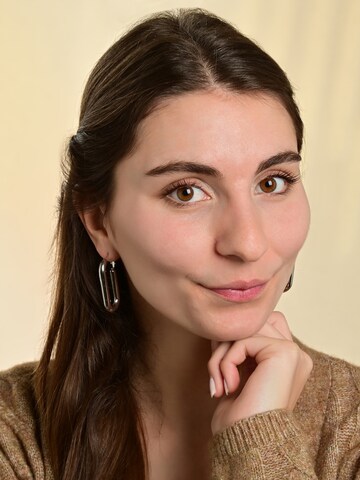 Akzent Earrings 'wasserfest' in Silver: front