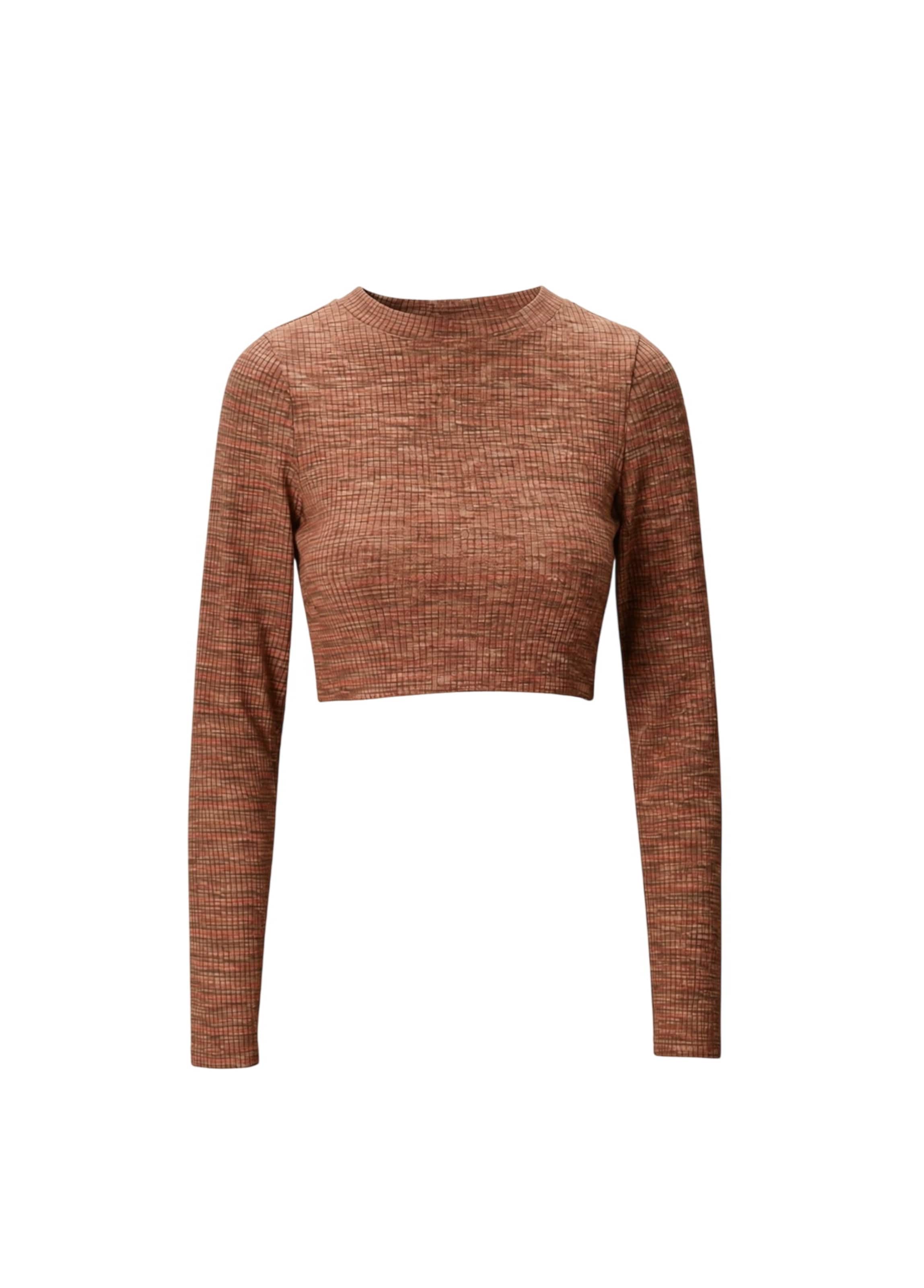 BASSIGUE Pullover in Braun: Vorderseite