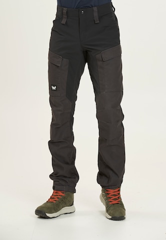 Whistler Regular Outdoor Pants 'ROMNING' in Grey: front