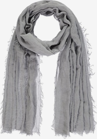 Passigatti Wrap 'Schal Herren Uni' in Grey: front