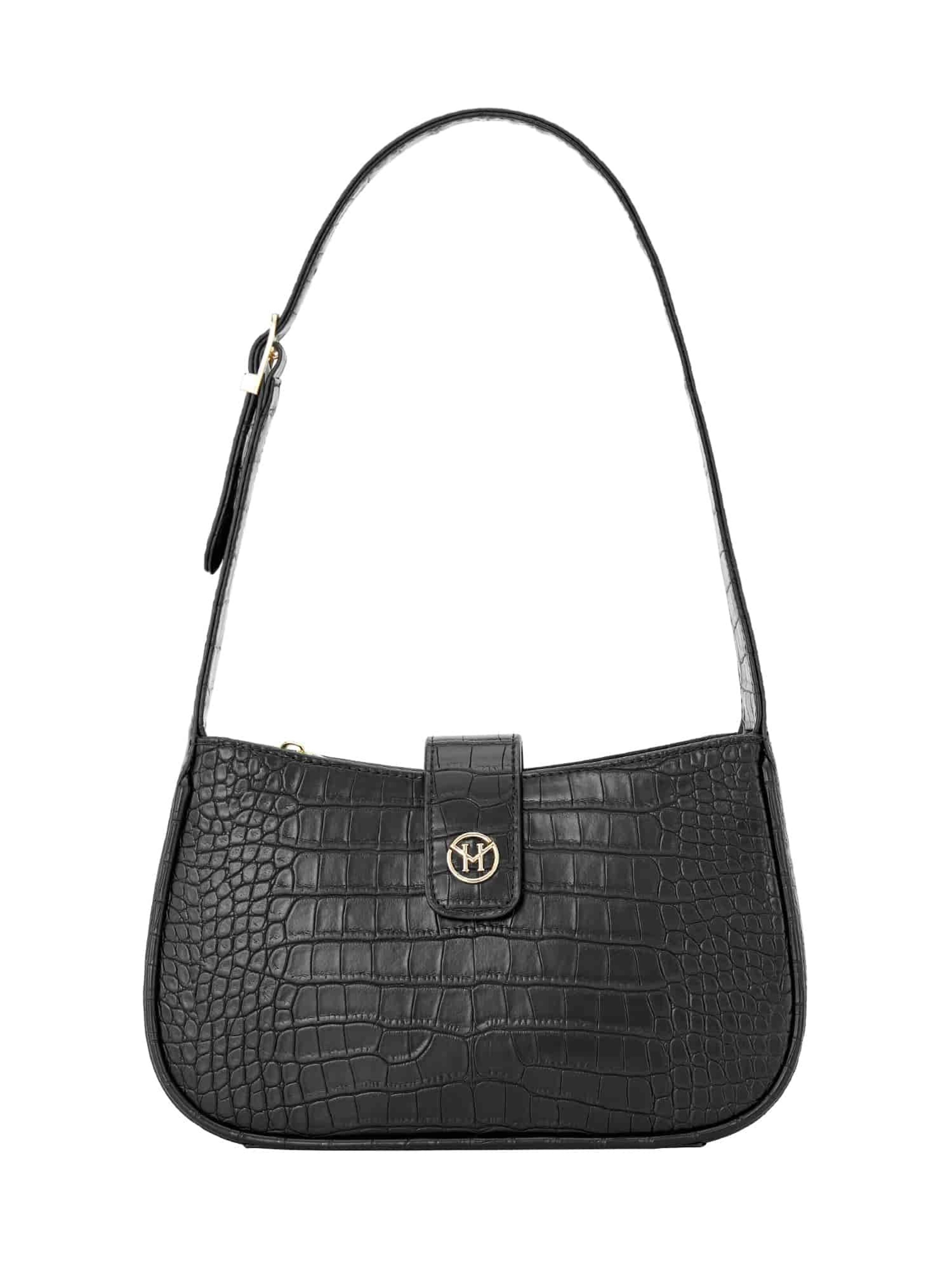 Victoria Hyde Skuldertaske 'Tulip' i sort: forside