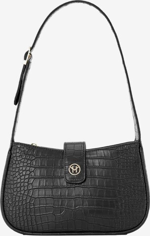 Victoria Hyde Handbag ' Tulip ' in Black: front