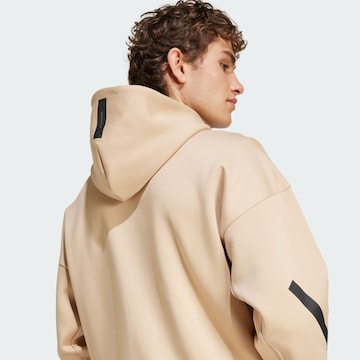 Giacca di felpa sportiva di ADIDAS SPORTSWEAR in beige