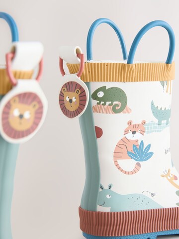 balts Next Gumijas zābaki