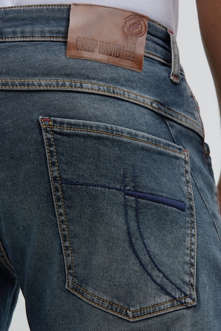 CAMP DAVID Regular Jeans BRU:NO Comfort Fit in Blau