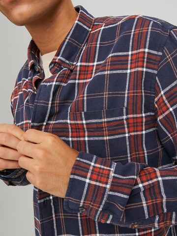 JACK & JONES Regular fit Overhemd in Blauw