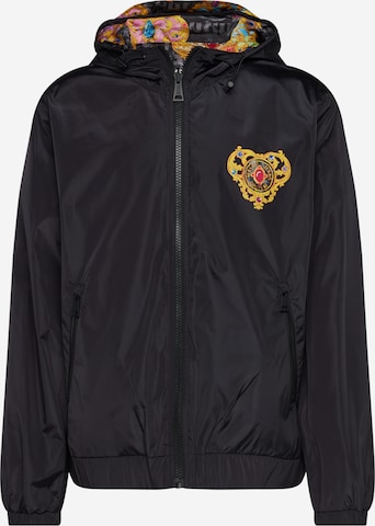 Versace Jeans Couture - Chaqueta de entretiempo '76UP40' en negro: frente