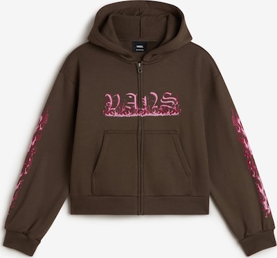 VANS Sweater majica 'Inferno' veličine 152-164 u tamno smeđa / ljubičasto crvena / roza, Pregled proizvoda