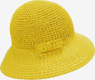 Seeberger Hat 'Hut' in Yellow: front
