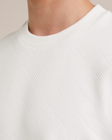 WE Fashion - Sudadera en blanco