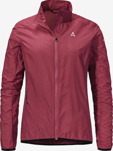 Veste outdoor 'Cannobio' Schöffel en rouge : devant