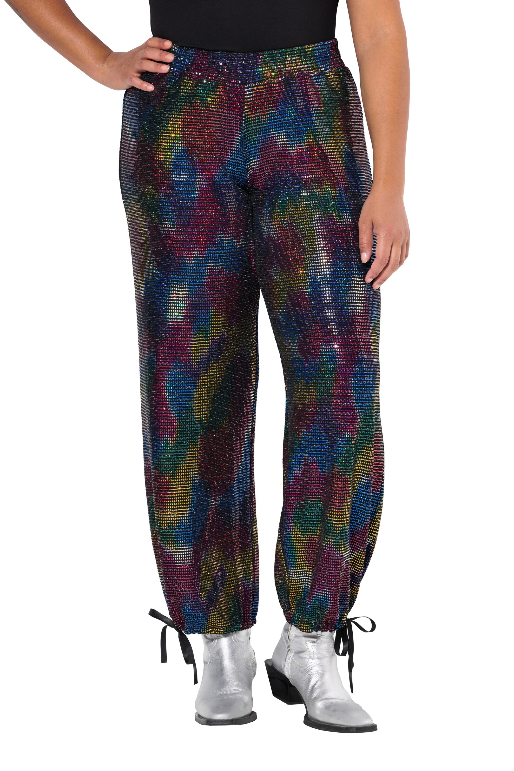 Angel of Style Tapered Broek in Gemengde kleuren: voorkant