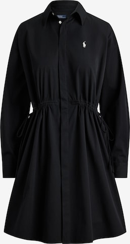 Polo Ralph LaurenKošulja haljina - crna boja: prednji dio