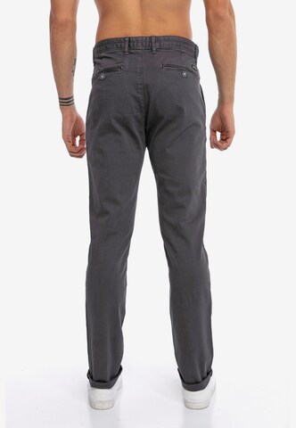 Redbridge Regular Chino Pants 'El Cajon' in Grey