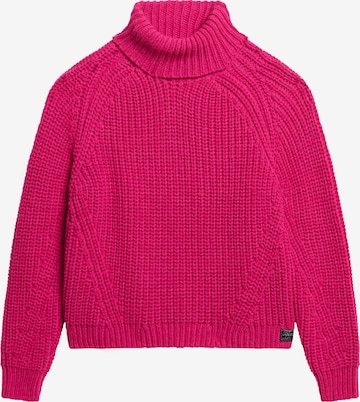 Superdry & Co Pullover in Pink: Vorderseite