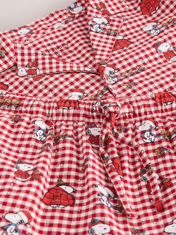 Pijama lungă de la Next pe roșu