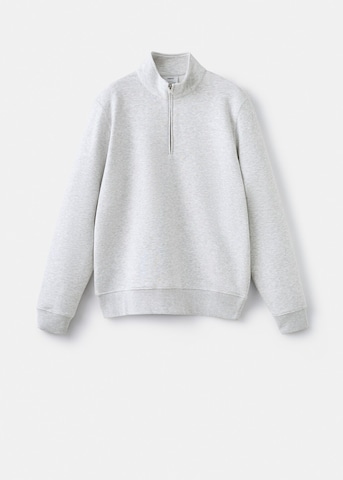 MANGO MAN Sweatshirt 'Winny' in Grey
