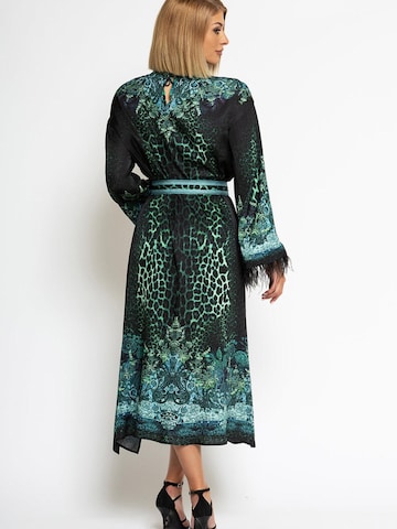 JIORO Oversized jurk 'LEO' in Groen