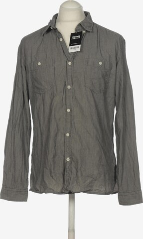EDC BY ESPRIT Button Up Shirt in L in Grey: front