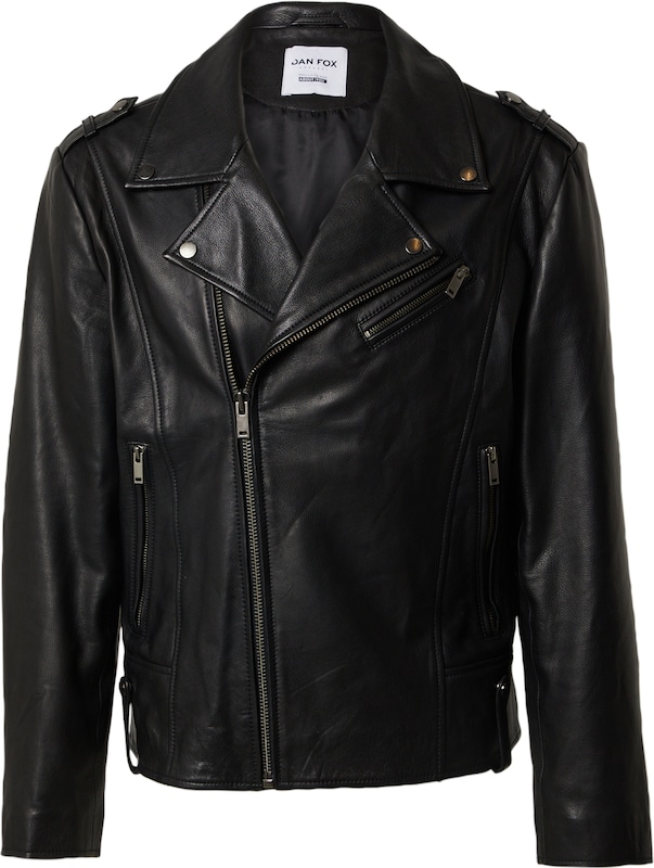 DAN FOX APPAREL Jacke 'Mika' in Schwarz DAN FOX APPAREL Jacke 'Mika' in Schwarz
