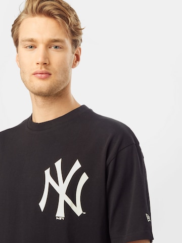 NEW ERA Shirt 'MLB New York Yankees' in Zwart