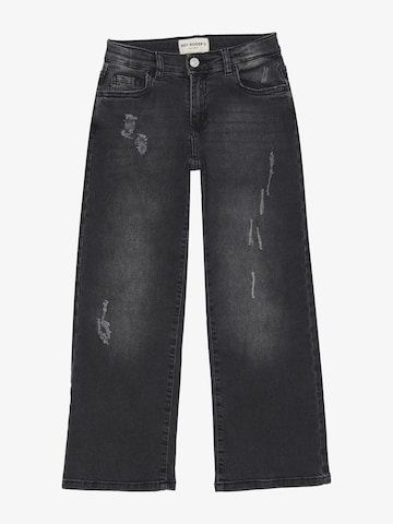 Roy Rogers Wide leg Jeans 'STRAIGHT' in Black: front