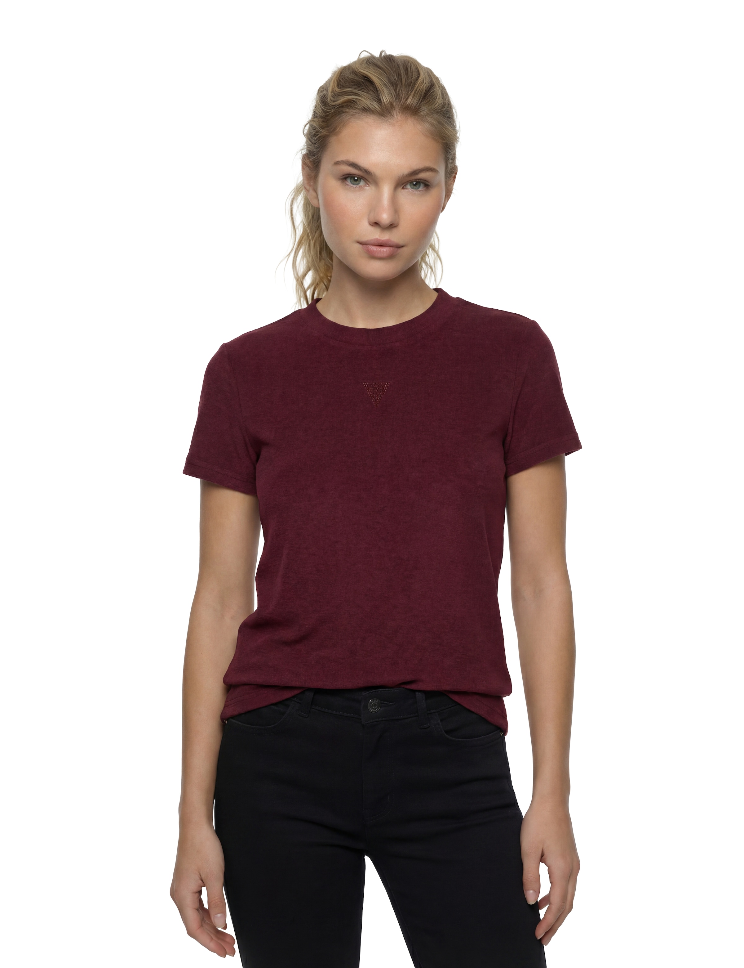 GUESS Shirt in Red: front