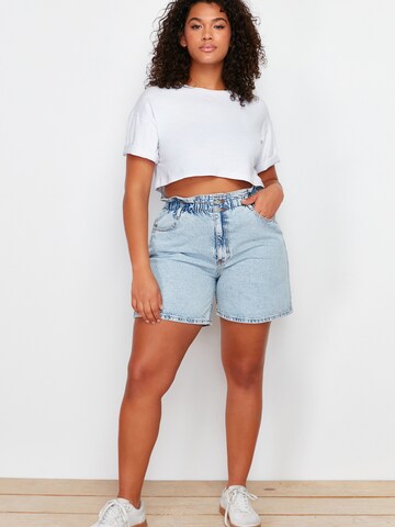 Regular Jean Trendyol Curve en bleu