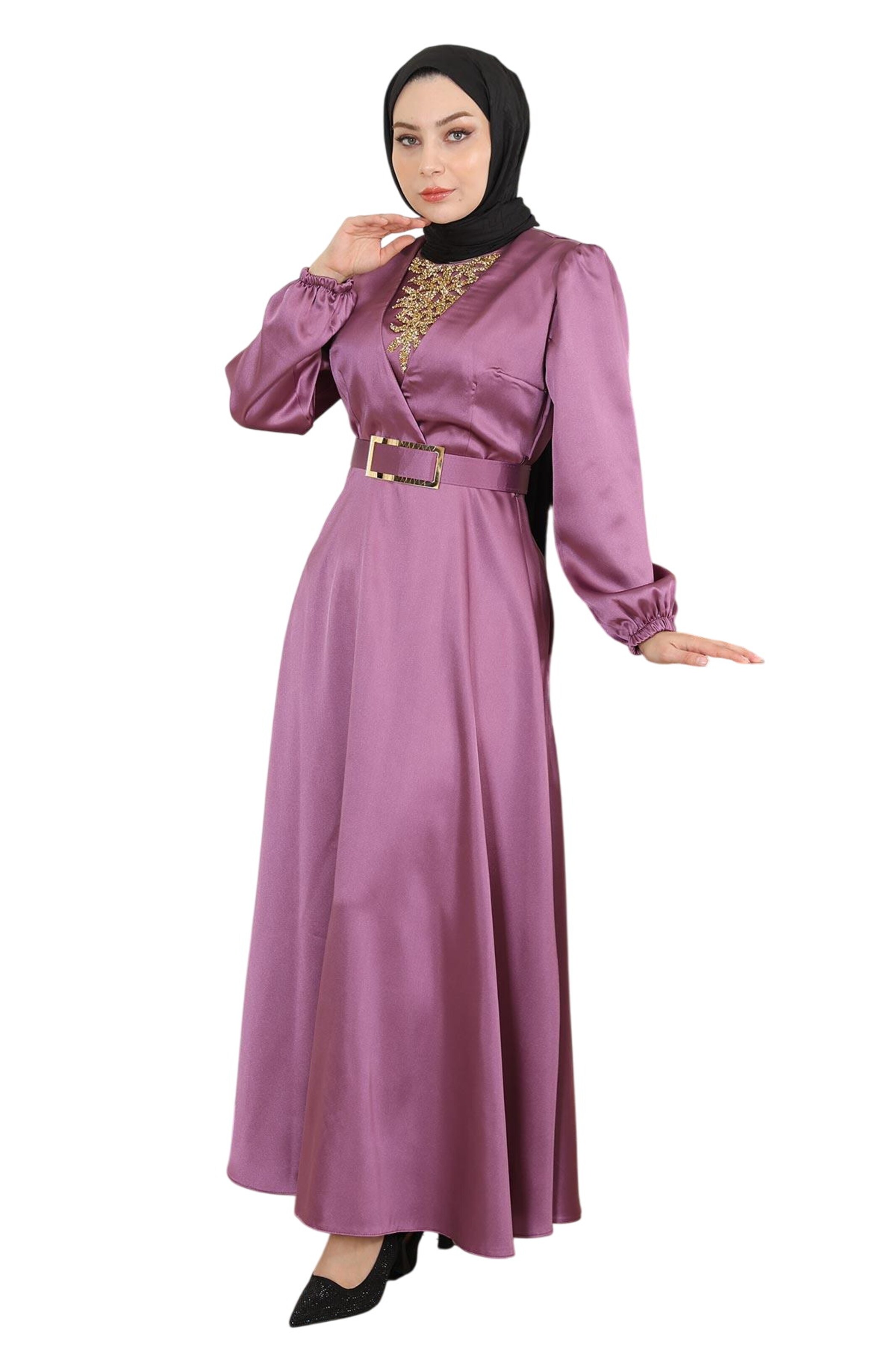 MODAMIHRAM Avondjurk in Roze