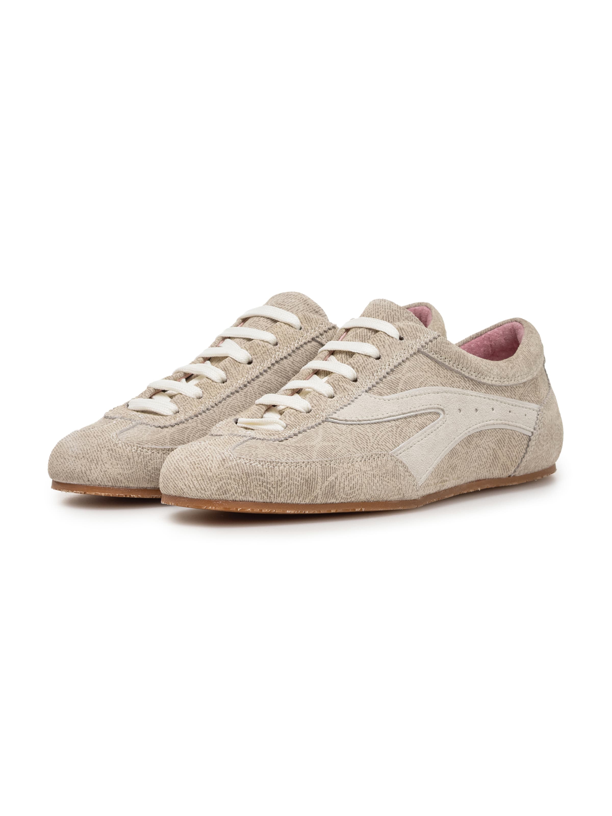 Floris van Bommel Sneakers laag 'AIMI 01' in Beige