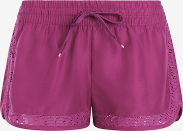 PROTEST Swimming Trunks 'PRTTenerife' in Pink: front