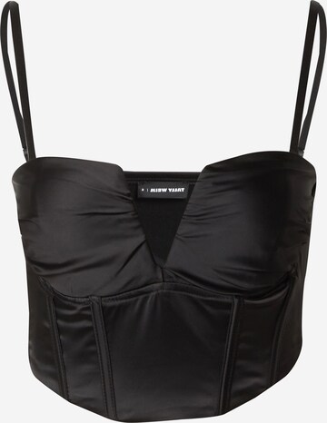 Tally Weijl - Top en negro: frente