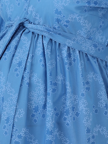 MAMALICIOUS Kleid 'LANDIE' in Blau