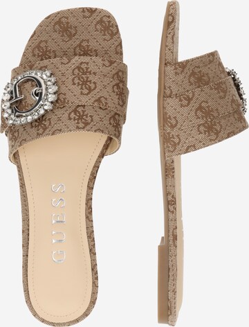 GUESS Pantolette 'JOLLY 2' in Beige