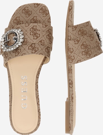 GUESS - Sapato aberto 'JOLLY 2' em bege