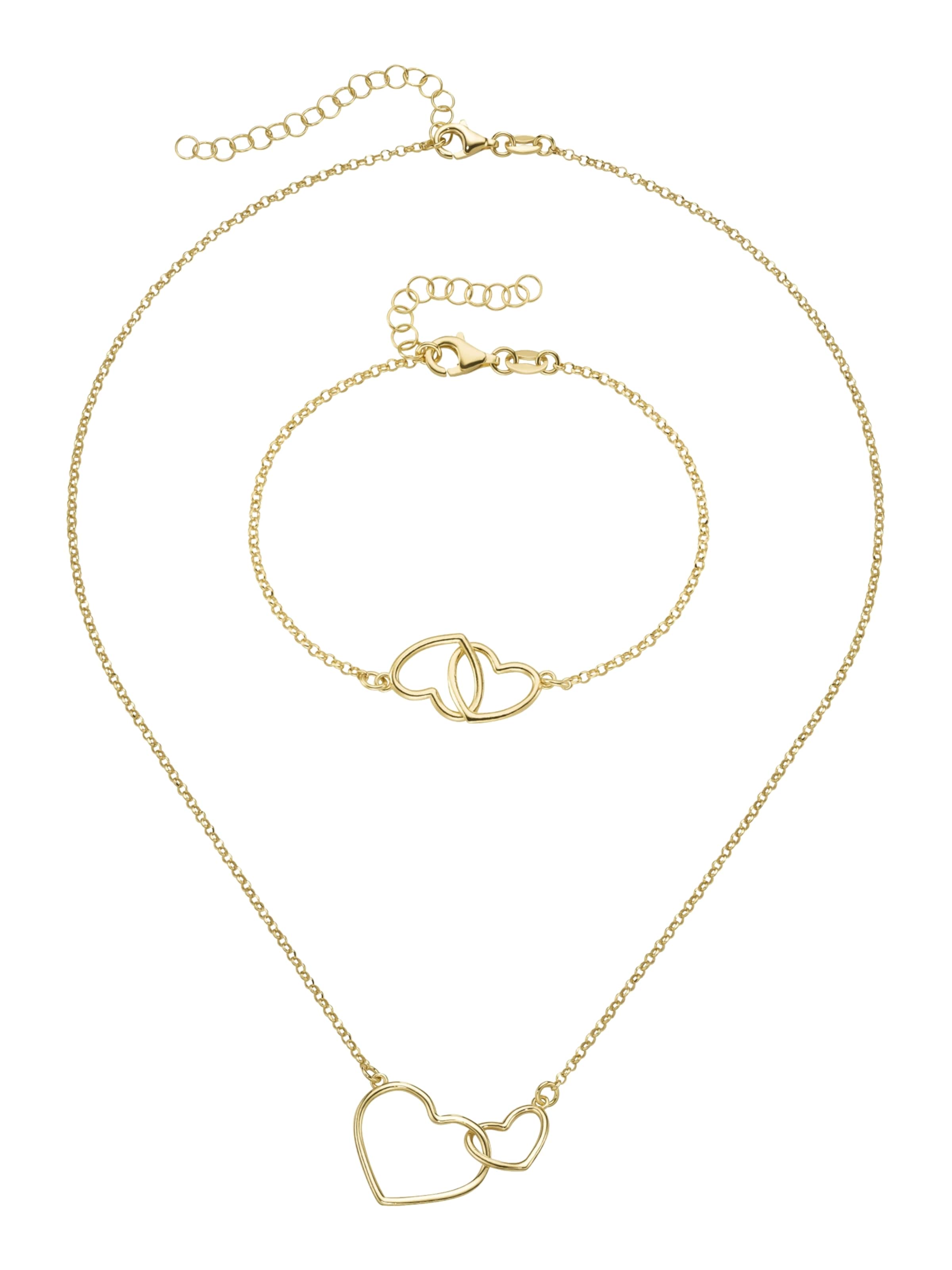 Set di gioielli di Smart Jewel in oro: frontale