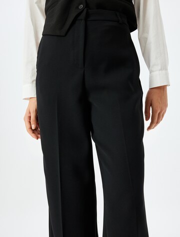 Koton Wide leg Pantalon in Zwart