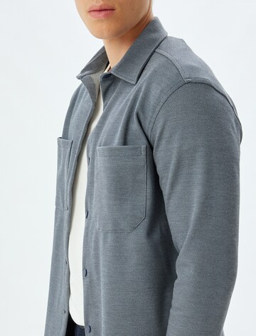 Koton Regular Fit Hemd in Blau