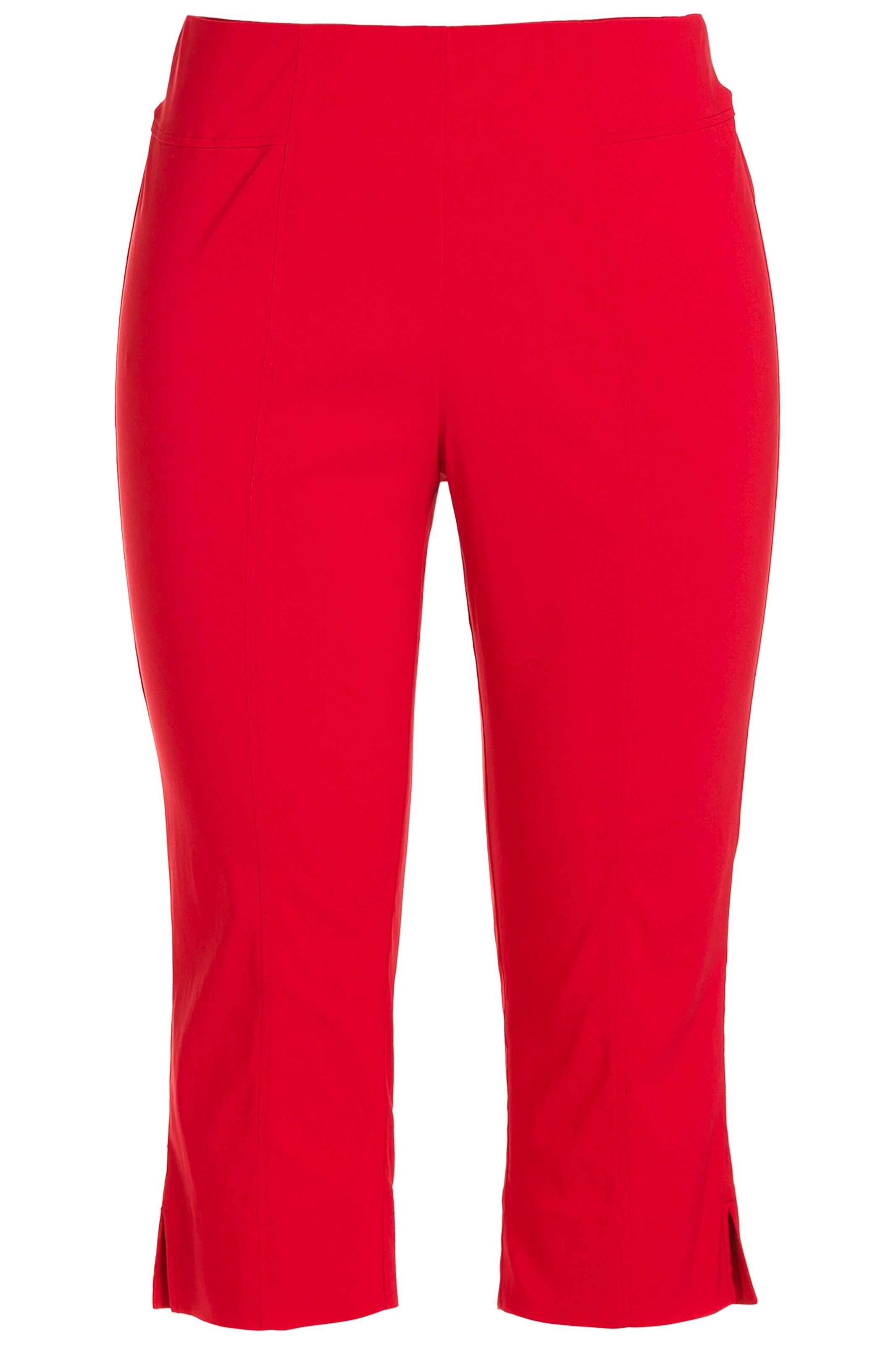 Pantalon Ulla Popken en rouge : devant