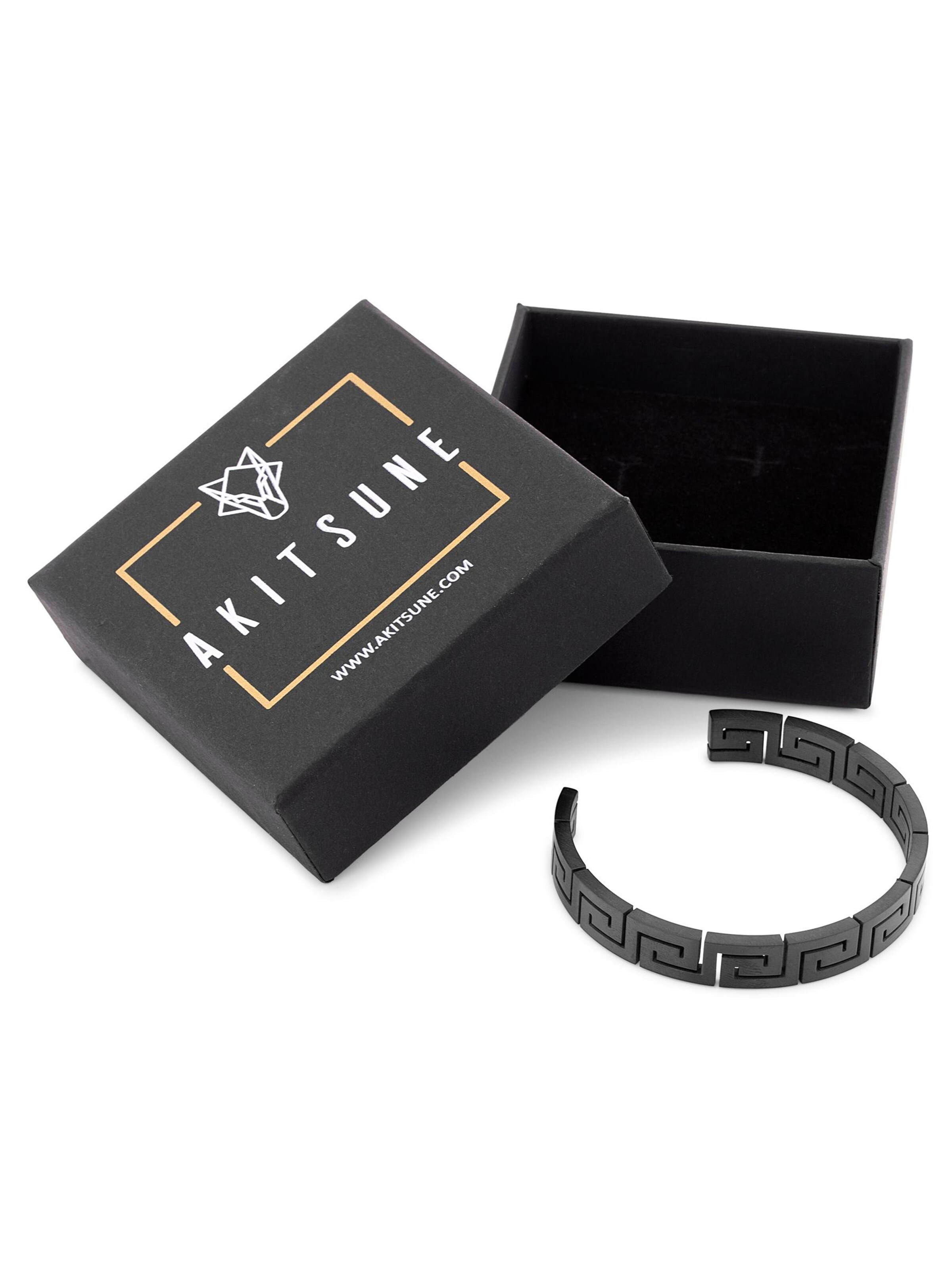 Akitsune Bracelet 'Argius' in Black