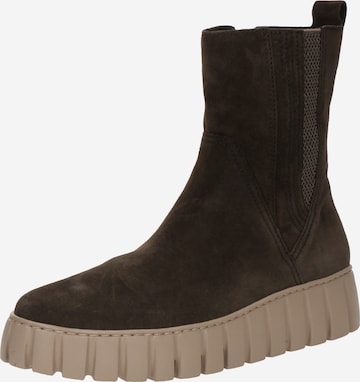 Botine de la GABOR pe maro: față