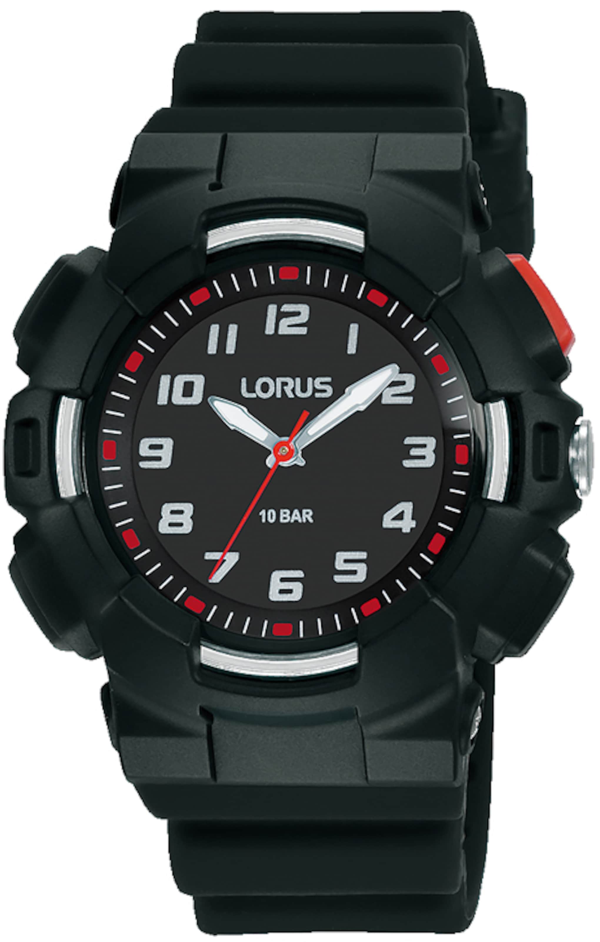 LORUS Watch in Black: front